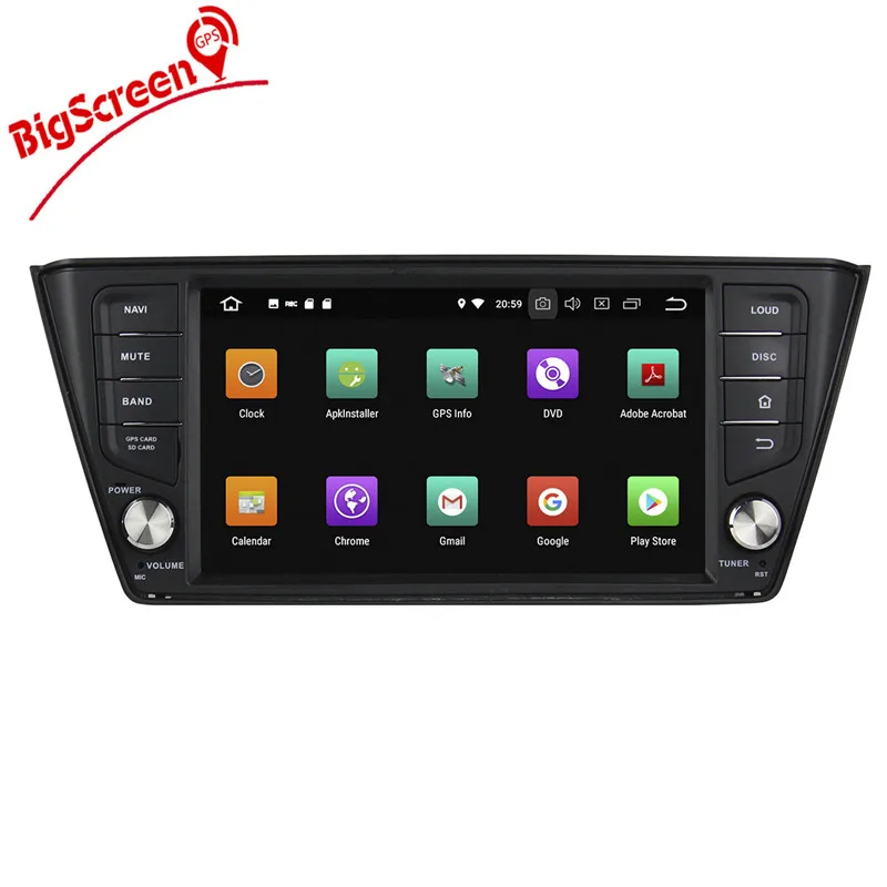 Flash Deal 2 Din Android 9.0 RAM 4GB+64GB 8 Core Car Radio GPS Navi For VW Skoda Fabia nj3 2015 2016 2017 Multimedia tape recorder stereo 5