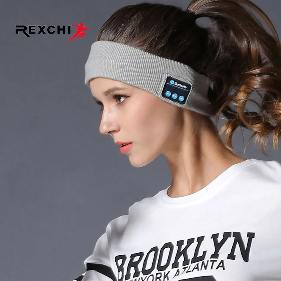 REXCHI Эластичный Напульсник спортивный зал Беспроводной Bluetooth наушники музыку