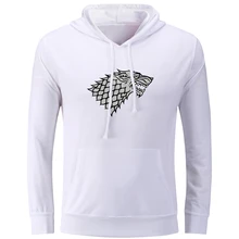 Game of Thrones House Stark Lannister Hoodie Men Women Girl Boy Direwolf Golden Lion Totem Sweatshirt Punk Jacket Hooded Tops