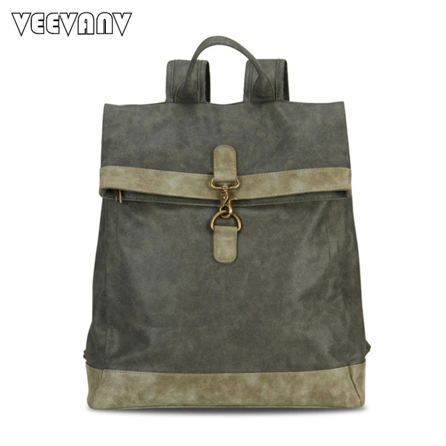 2018 Vintage Canvas Women Backpacks Female Fashion Designer Leather School Laptop Backpack For S Travel Shoulder Bag Las In From 2018 Vintage Canvas Women Backpacks Female Fashion Designer Leather School Laptop Backpack For S Travel Shoulder Bag Las In From