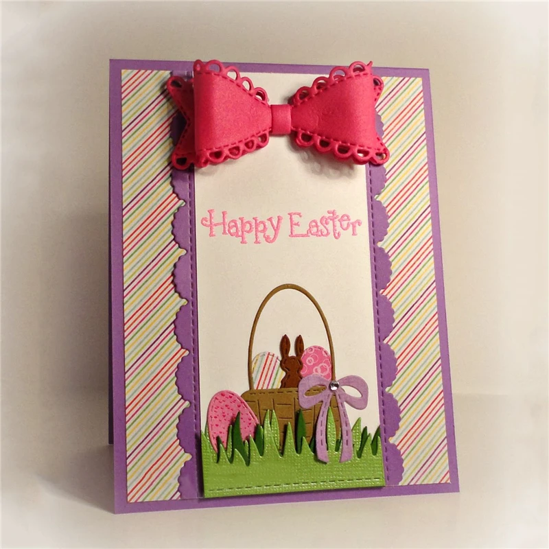 

Eastshape Cute Bow Cutting Dies Scrapbooking for DIY Paper Album Card Making Decorative Embossing Craft Thanksgiving Die Cuts