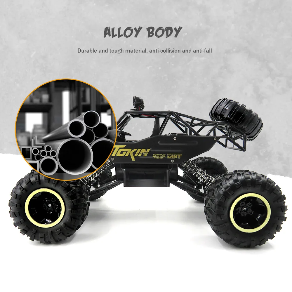 Flytec 6026 1:12 2.4G 4WD High Speed Climbing Car Racing RC Buggy Model Toy