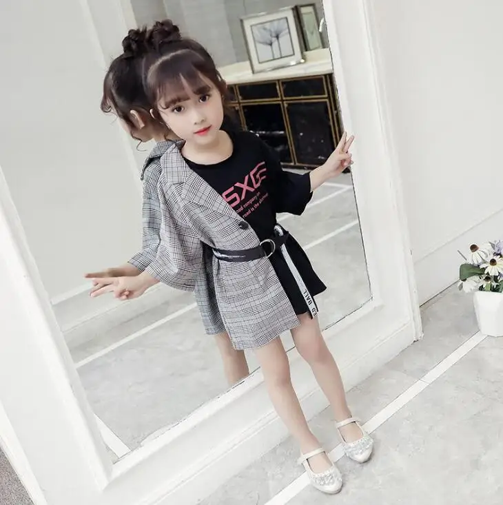 QQ376; 22 марта; модное платье в стиле пэчворк для девочек; одежда для детей 110-150 см; Трендовое детское платье; сезон весна-лето; ; розничная