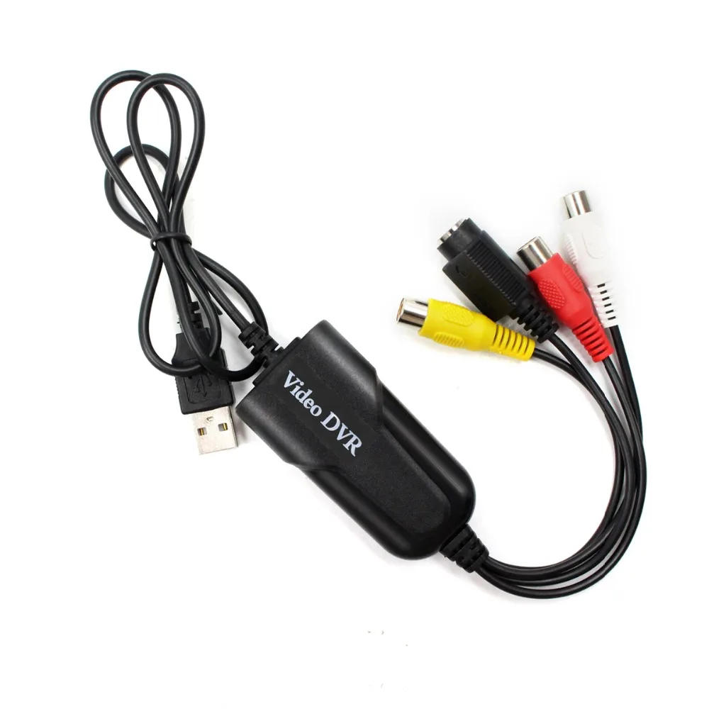 Новая карта видеозахвата Wiistar USB 2 0 адаптер Easycap для VHS на DVD Win7/10/XP/Vista|Компьютерные