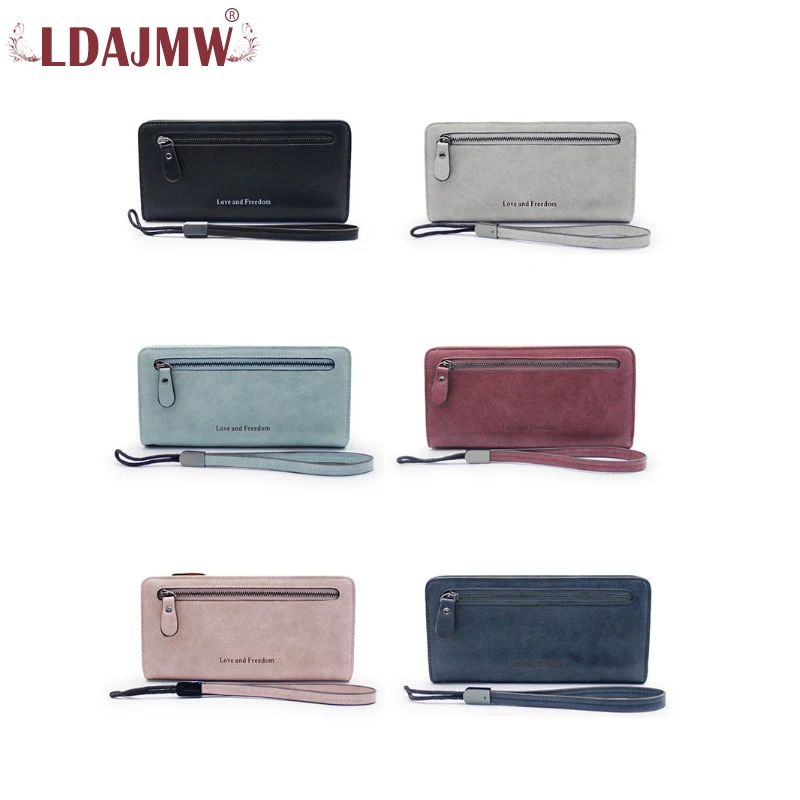 LDAJMW женские кошельки держатель для карт кошелек Кожаный клатч Сумка с верхней