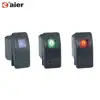 Interruptor de encendido y apagado de 3 pines, barra de LED individual de balancín, interruptor de palanca, luz LED, coche, barco, 20A, 12VDC, SPST, 1 Uds. ► Foto 1/5
