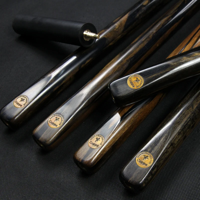 Новый Cuppa One Piece Снукер Cue Stick с чехлом 5A Северная Америка пепельная бильярдная