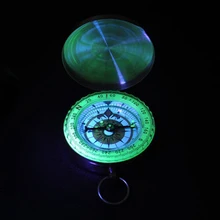 Открытый компас медный кемпинг путешествие на выживание gps ночник брелок аксессуары Скаутинг