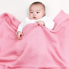 Одеяло для новорожденных, Вязаное детское Пеленальное Одеяло, супер мягкое детское постельное белье для малышей, одеяло для кровати, дивана, корзины, коляски, одеяло s