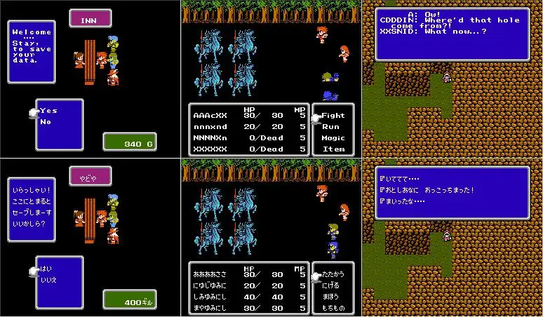 Игровой картридж FINAL FANTASY I, II, III, VII REMIX, 11в1 для консоли NES