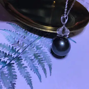 

New Design 925 Sterling Silver Pendant Component Findings Set Women's Parts for Oyster Edison Pearl Coral Jade Beads Stones