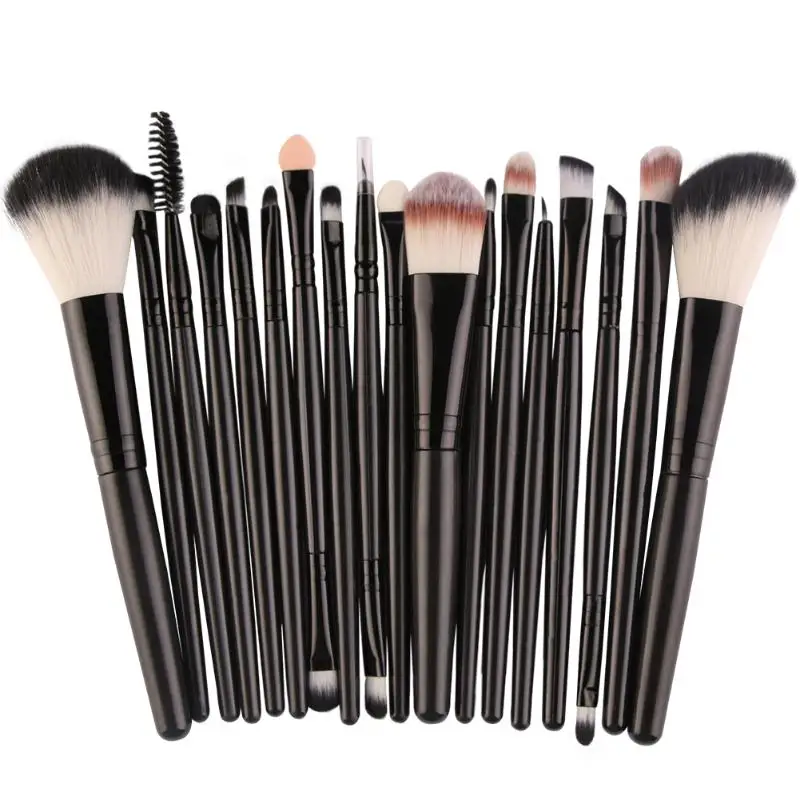 MAANGE 18Pcs/set Makeup Brushes Tools Kit Power Foundation Blush Eye
