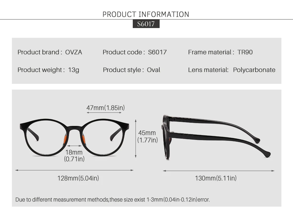 OVZA TR90 очки для детей прозрачные линзы Ультралегкая оправа для очков Модные овальные детские оптические очки оправа S6017