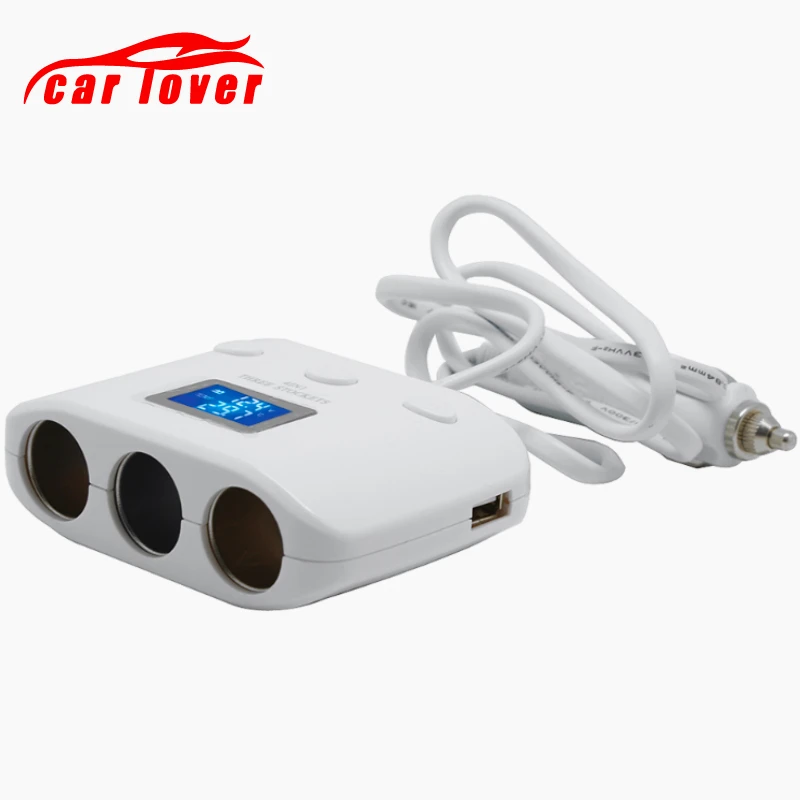 

Car USB Charger Quick Car Cigarette Lighter Socket Charger 2 Port USB Fast Car Charger for Samsung Xiaomi Tablet Charger