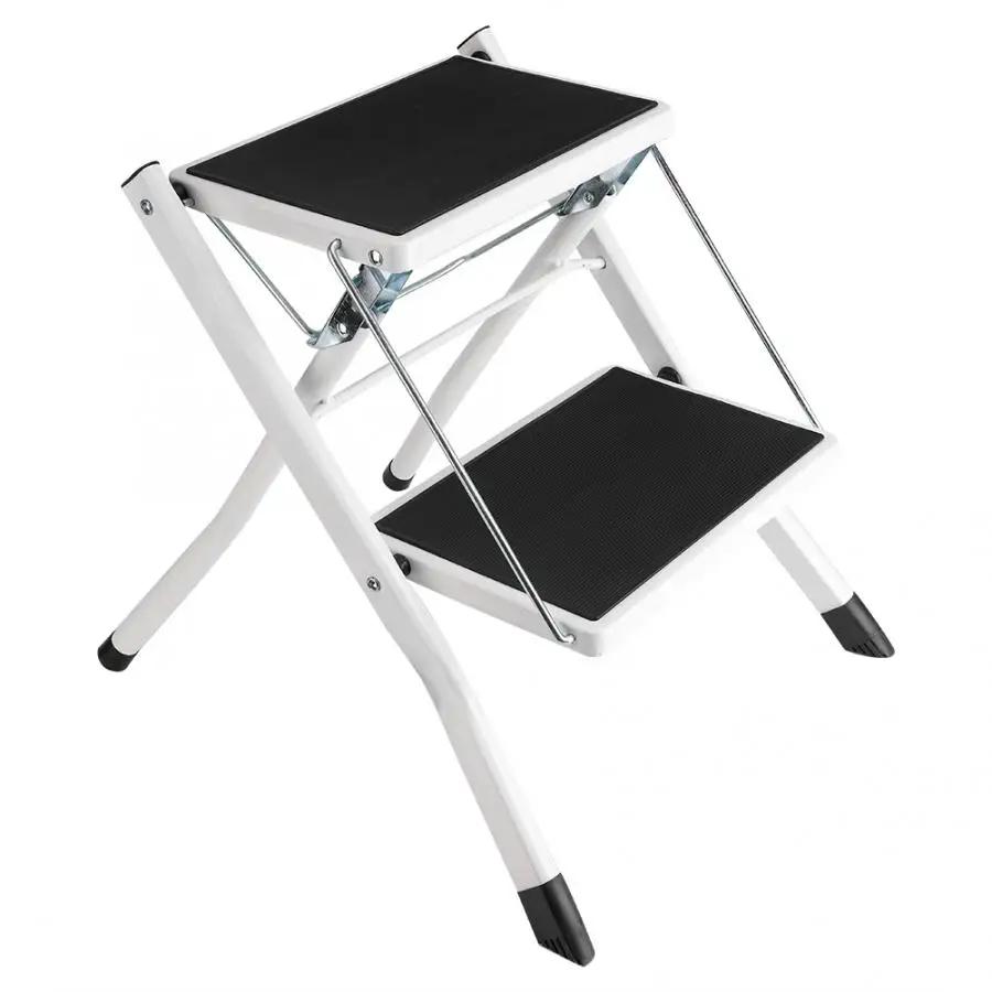 

Anti- Slip Little Giant 2 Tread Safety Step Ladder Folding Step Stools With Tool Tray
