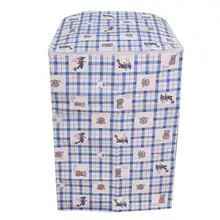 1 шт., водонепроницаемый чехол с рисунком из мультфильма, практичный, с принтом маленького енота, пылезащитный чехол для стиральной машины, защита повседневной жизни