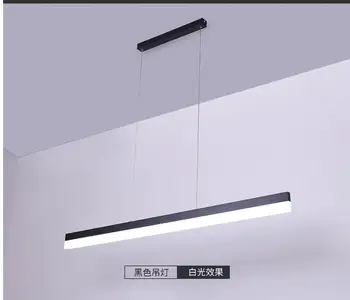 

Office chandelier led strip light creative personality strip lamps modern minimalist Internet cafe work conference room lights