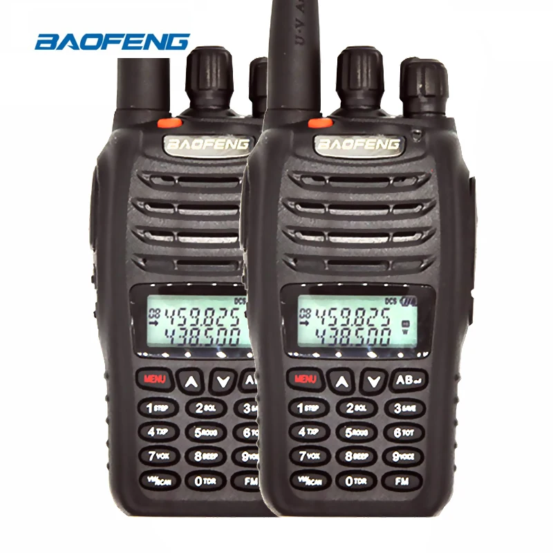 

2PCS Baofeng UV-B5 Portable Walkie Talkie Professional FM Transceiver UHV VHF Dual Band Dual Display VOX Two Way Radio
