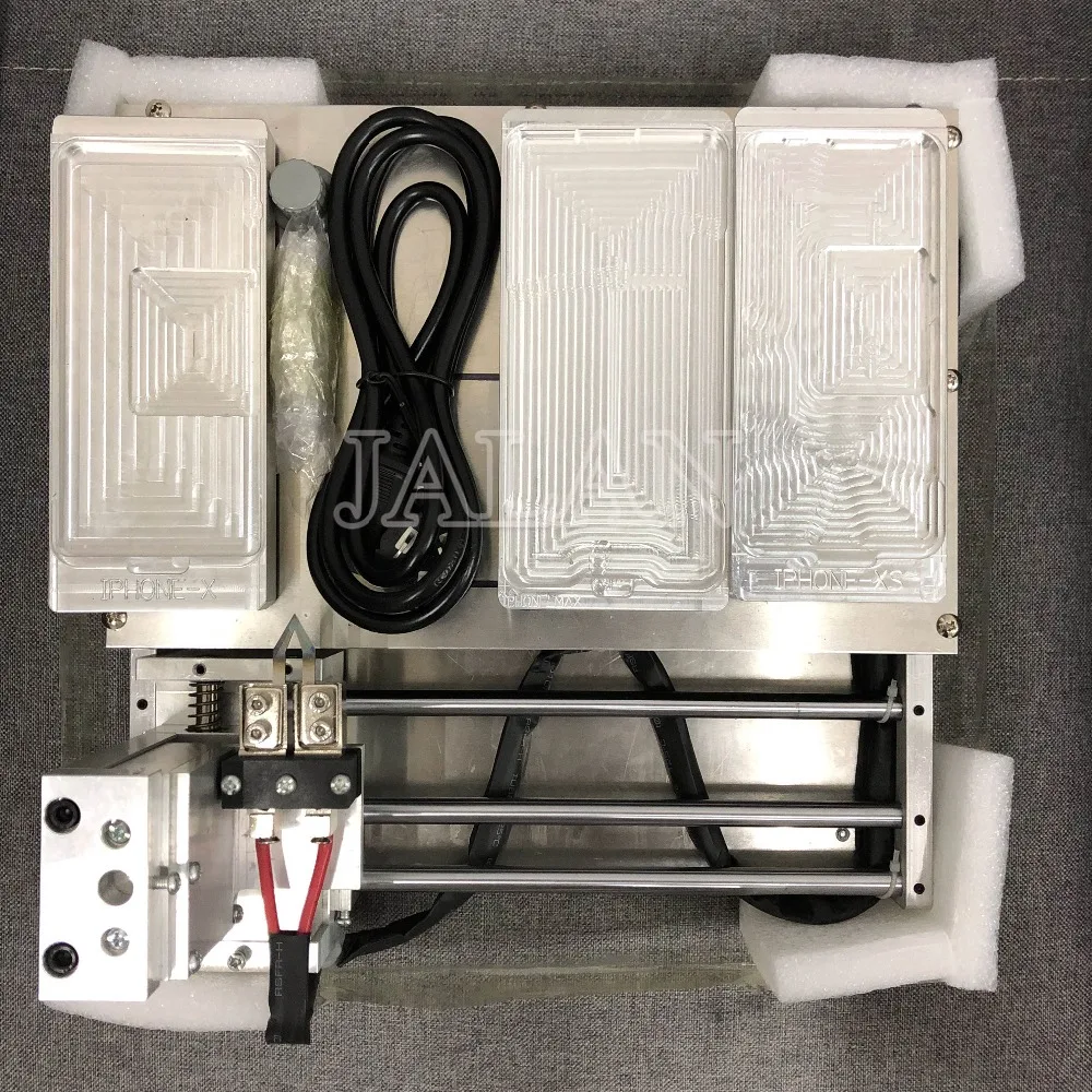 Excellent Frame separate machine for iphone X/XS/XS Max LCD display screen position frame removing not damaged LCD repair with 3 molds 1