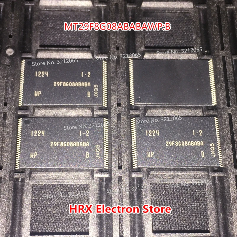 New Original MT29F8G08ABABAWP:B TSOP48 MT29F8G08ABABAWP 29F8G08ABABA ...
