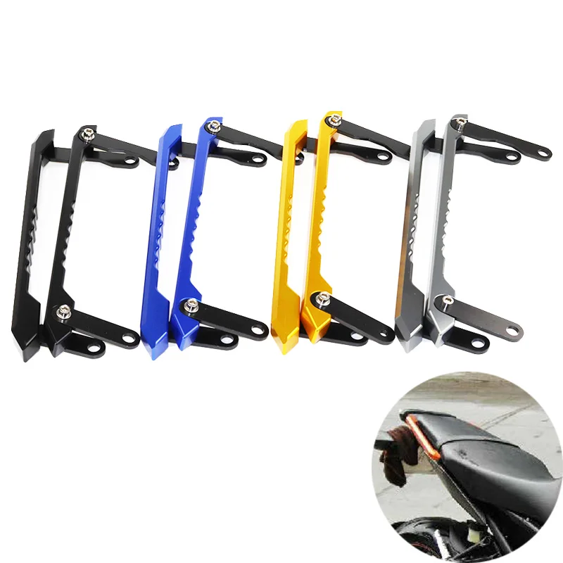 Motorcycle Rear Passenger Pillion Seat Grab Handle Bar Hand Rail For