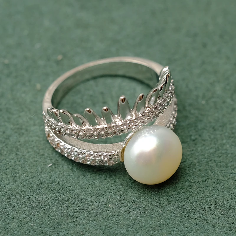 

Local focal silver 925 pearl ring