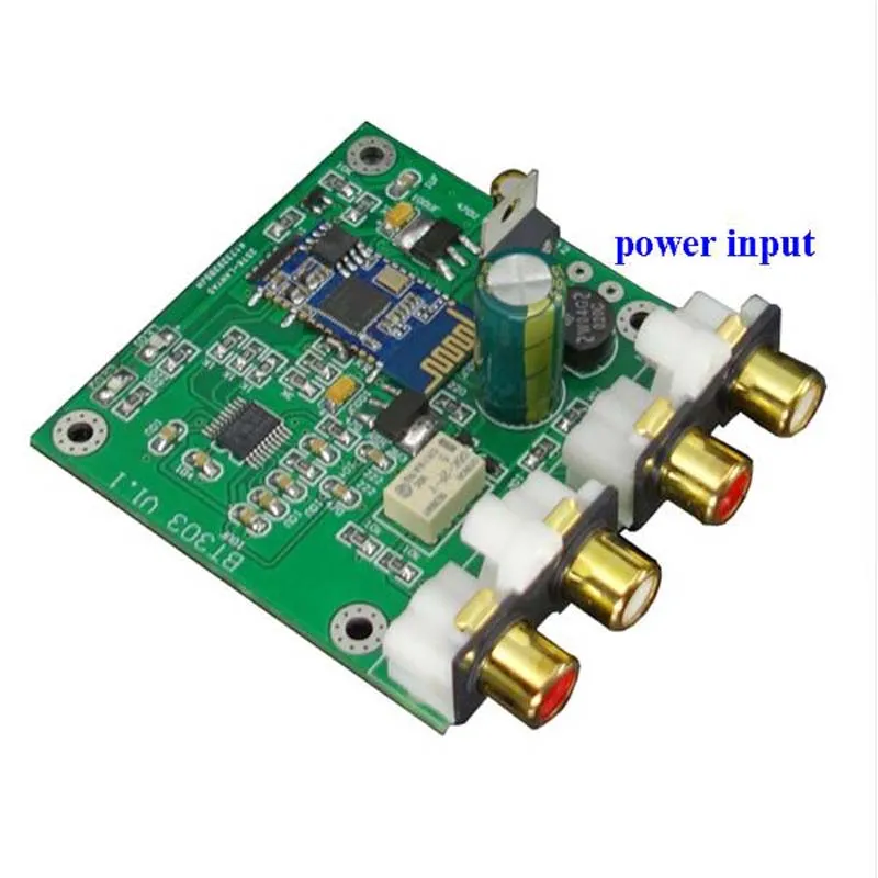 CSR QCC3003 Bluetooth 5 0 с PCM5102 независимых декодирования ЦАП аналоговый вход и выход AC6 12V/DC7