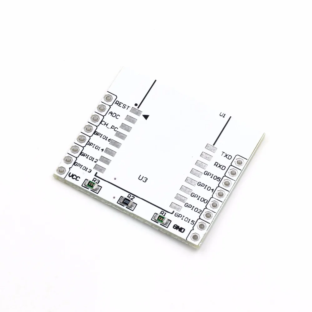 ESP8266 серийный WIFI модуль адаптер пластина применяется к ESP 07 08 12|Интегральные