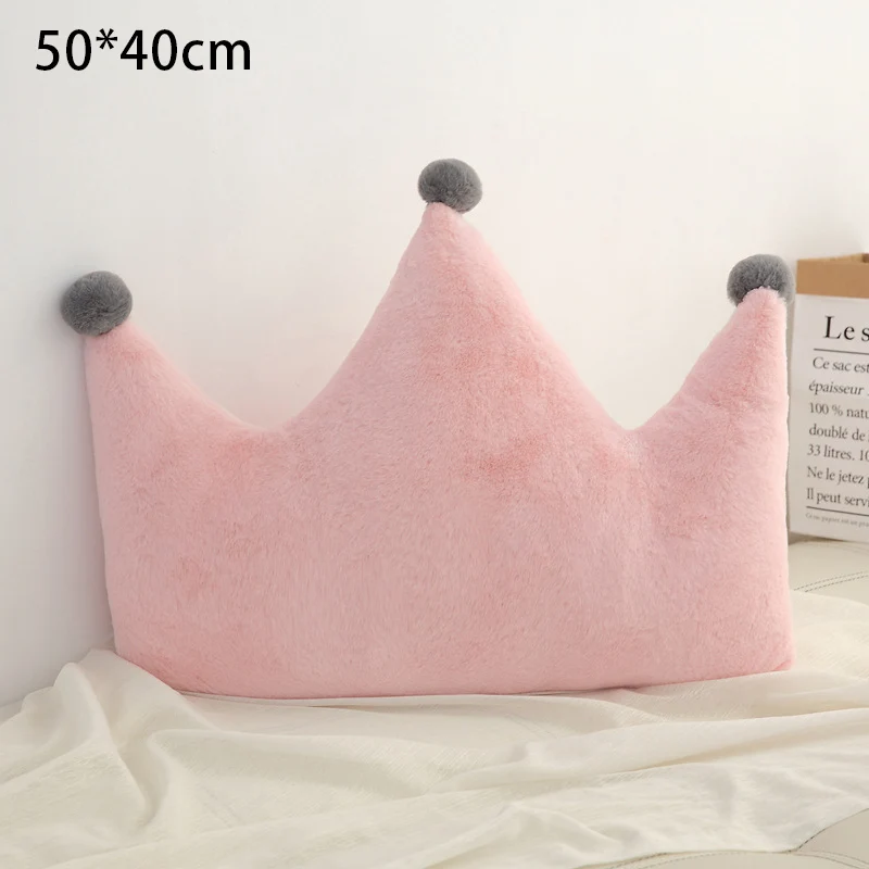 Crown Pink Small Кавайная игрушка для новорожденных, детская подушка для спины, декор для детской комнаты, подушки для детской кроватки, настенные украшения, детские товары, подарок для девочки, реквизит для фотосъемки - Цвет: Crown Pink Small