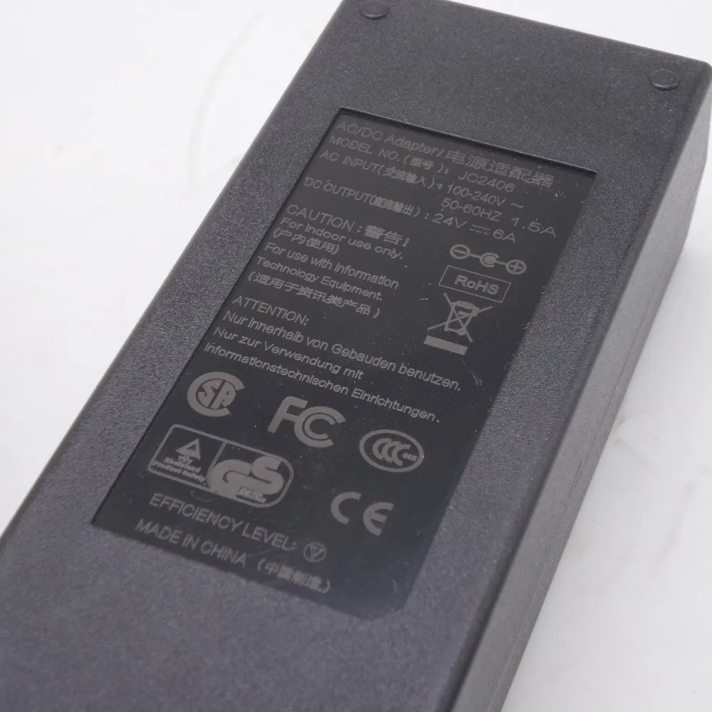 

100w - 200W Digital Audio Amplifier Power Adapter DC 24V - 6A Power Supply