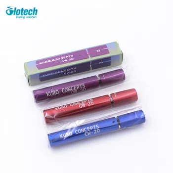 

Glotech 3pcs Kuro Koiler Wire Coil jig Tool CW-20/ CW-25/ CW-30 Silica Wick Pre-made Welded Wires for RBA RDA vaporizer DIY