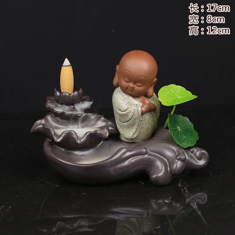 

Incenso Aromaterapia The Young Monk Back Censer Line Disk Present Indoor Home Furnishing Articles Factory Direct Sale Wholesale