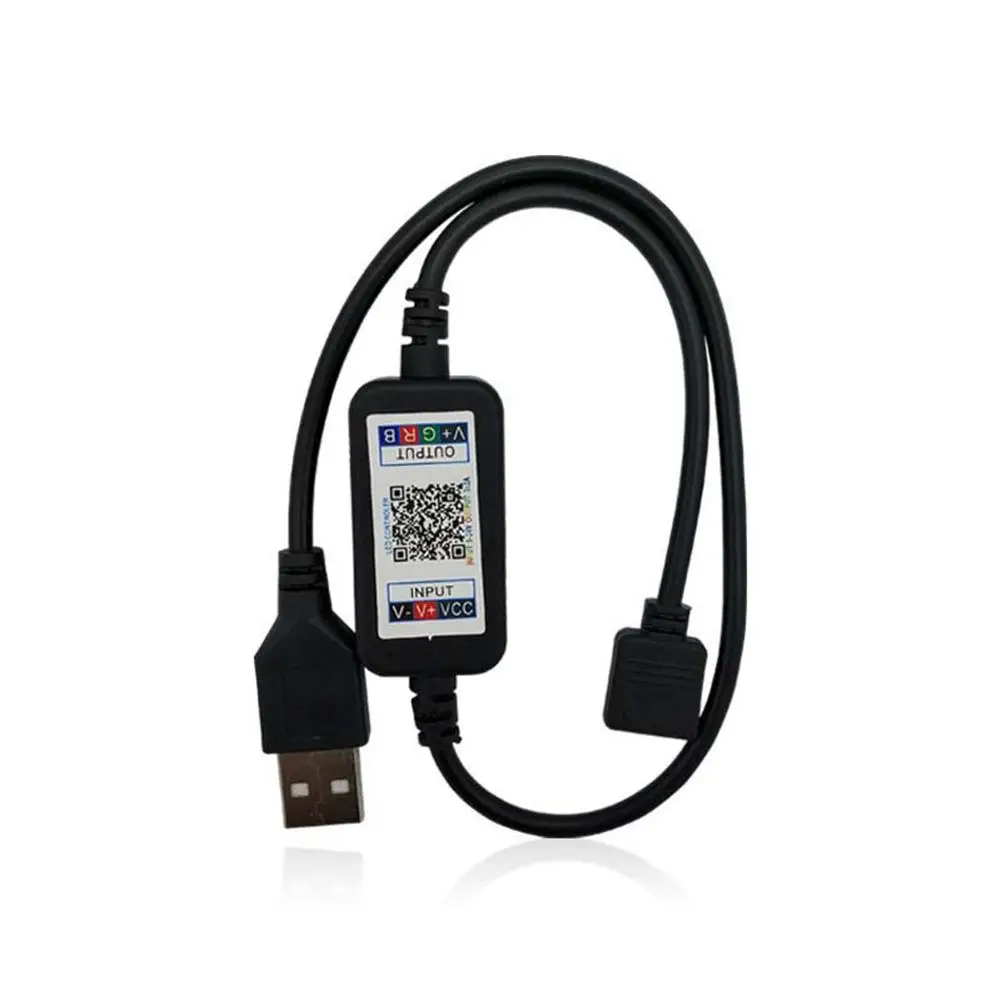 Wifi мини DC 5 24V RGB Led контроллер приложение Bluetooth музыкальный для светодиодной ленты