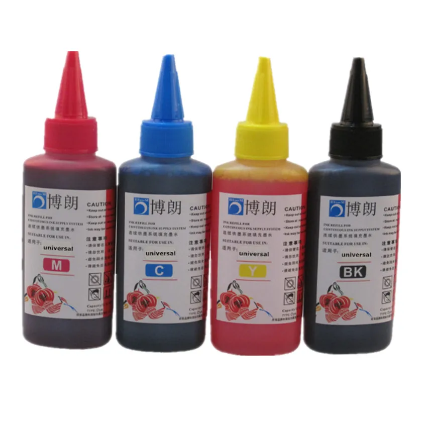 400ML Universal Refill Ink kit for Epson Canon HP Brother Lexmark DELL Kodak Inkjet Printer CISS
