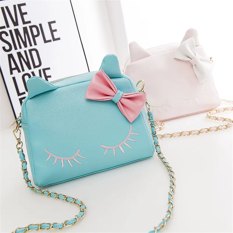 2016 new ladies messenger bag cute fresh shoulder bag with bow designer