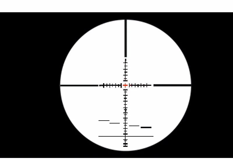 DHL 2,7-13x56 SFIR Mil-dot с подсветкой красный точечный прицел тактический оптический прицел для винтовки
