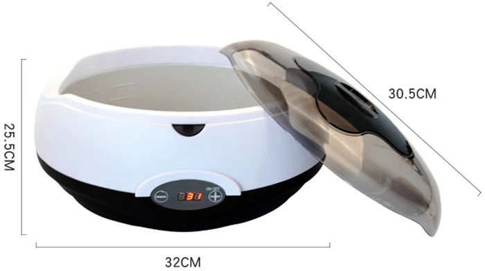 2.8L для дома, теплые нагреватели воска Профессиональный Спа Ручной ног парафин машина для нагревания воска контроль температуры США ЕС вилка