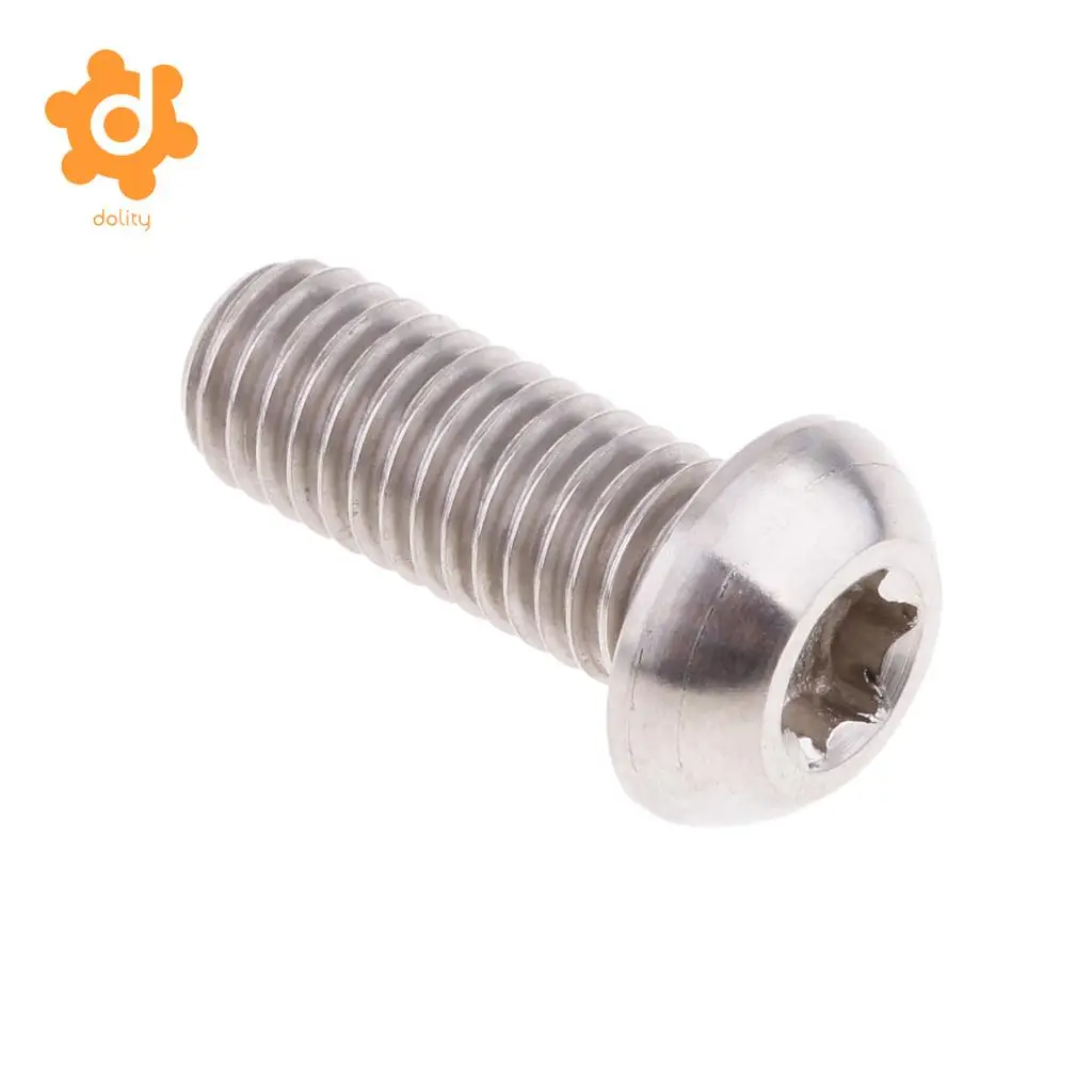 M8 x 20mm Motorcycle Disc Brake Rotor Bolts Retaining Screw Titanium