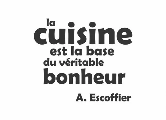 La Cuisine Est La Base Du Carretel Bonheur Cozinha Citacao Arte Da Parede Adesivo De Parede Cozinha Decoracao Adesivos De Parede Aliexpress Mobile
