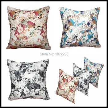 

Free shopping 40/45/50/55/60cm Linen/Rayon Fabric Printing Throw Pillow Case HT-LCPC-A-01-03