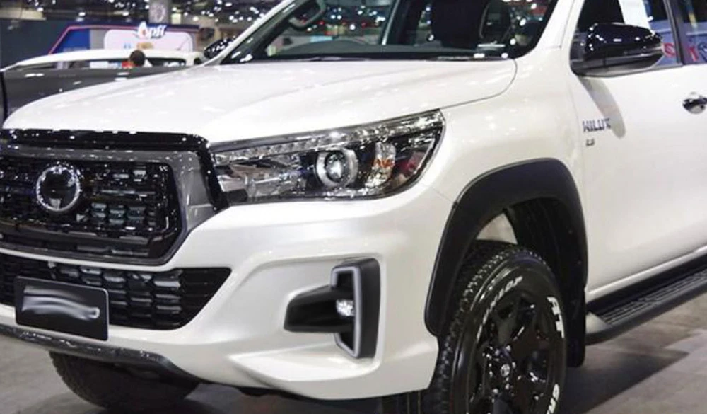 2 шт. для Toyota Hilux Revo Rocco желтый сигнальный стиль DRL реле Автомобильный светодиодный дневной ходовой светильник противотуманная фара