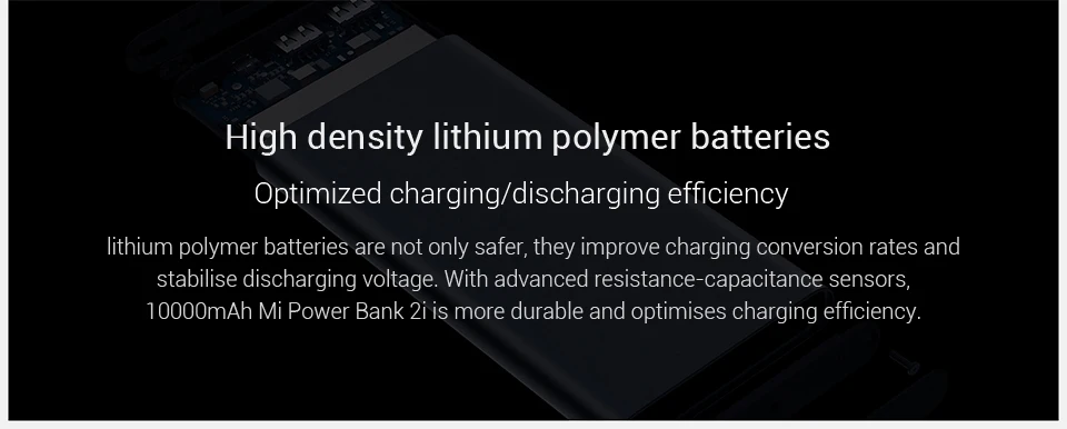 10000mAh Xiaomi power Bank 2 Быстрая зарядка Внешняя батарея Поддержка 5 V/9 V/12 V Макс 15W для мобильных телефонов Android и iOS