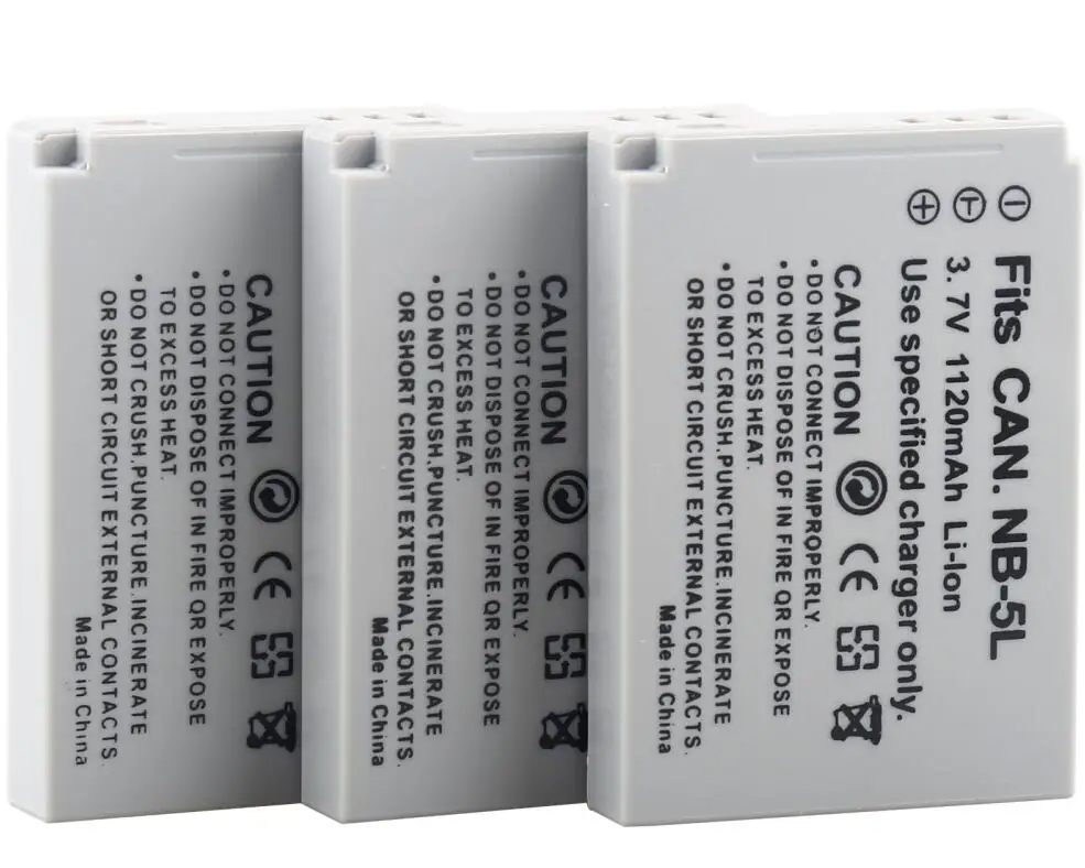 NB-5L SBattery Зарядное устройство для CANON ixi цифровой 90 800 850 900 980 980IS 1000 1000IS SD900 является SD900IS SD950 SD950 является SD950IS - Цвет: 3 battery