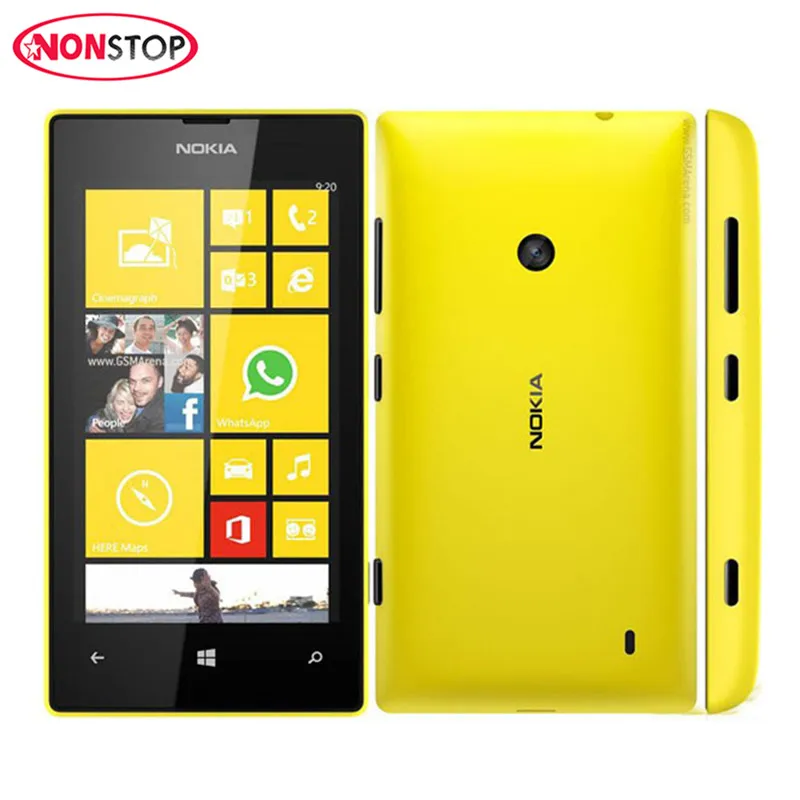 

Original Nokia lumia 520 Mobile Phone Dual Core 3G WIFI GPS 5MP Camera 8GB Storage Unlocked lumia 520 Windows Cell Phone