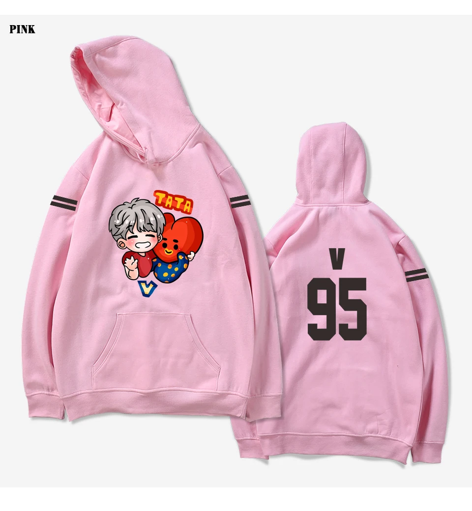 aikooki hoodies women Bangtan Boys Kpop idol Hoodies Sweatshirts Autumn Streetwear Fans Hoodies Cap Casual Clothes Plus Size