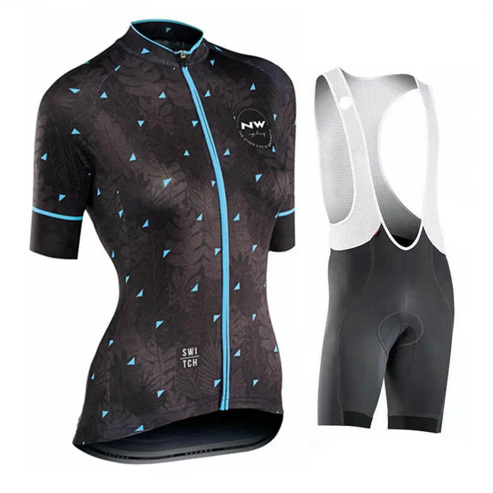 

2019 New Women Cycling Jersey Set Short Sleeve Clothes Quick Dry Pro Team MTB Bicycle Bike Road Riding Clothing Set