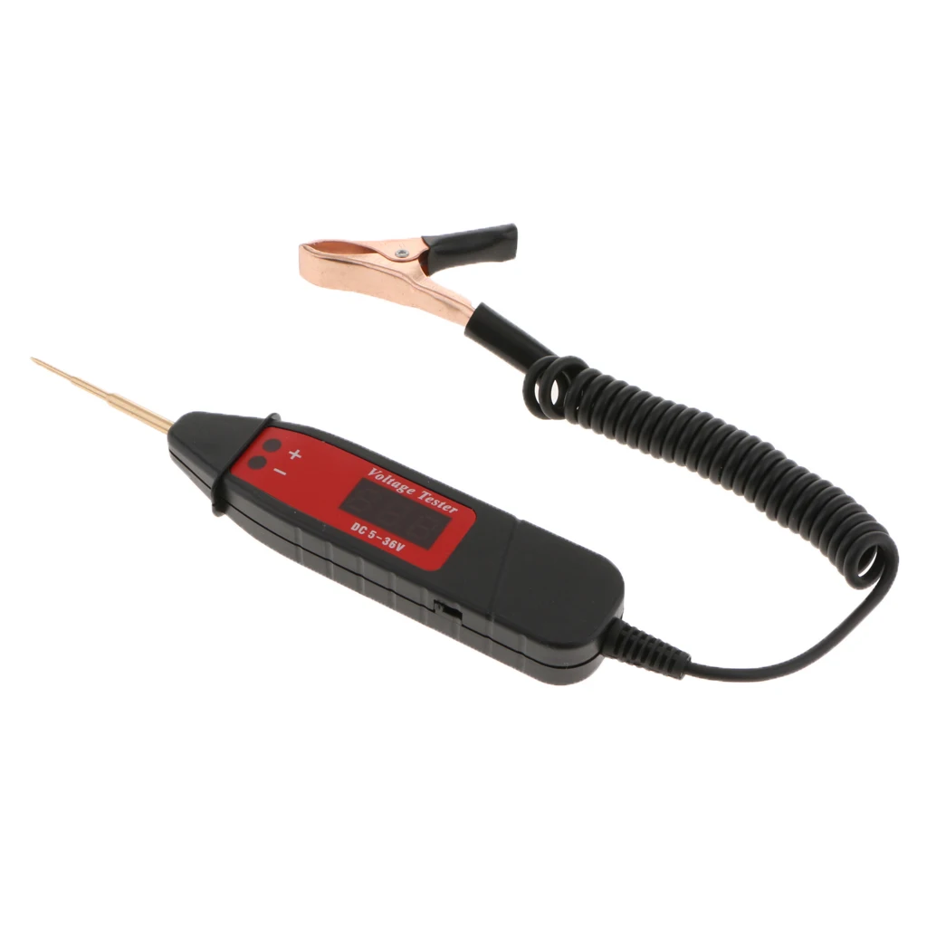 Auto Car Circuit Overhaul Repair Voltage Tester Pen Detector Auto Motor Diagnostic Tool Probador de circuito compteur