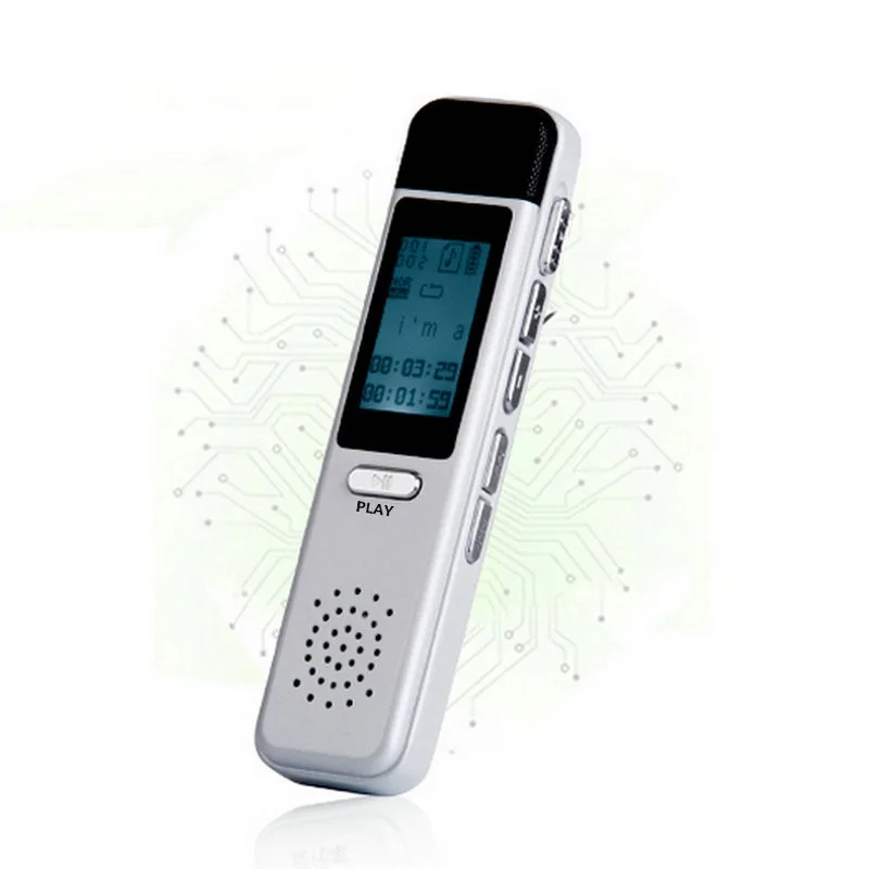 

V20 Professional Portable Digital Audio Recorder 8G Voice Activated Recording Long Distance Portable Recorder With MP3 Player