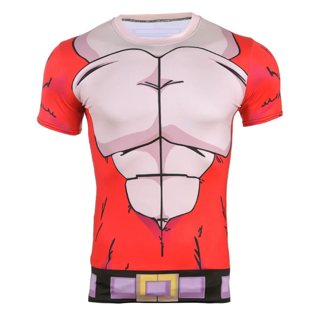 Brand Clothing  New Arrival Europe And America Saiyan 3D t shirt Tees Tops Men's Casual T-shirt Clown Print Tops Tee S-4XL