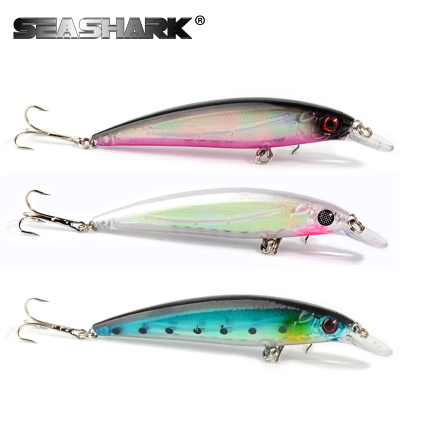 SEASHARK 10 цветов 1 шт. блесны пескари 13 г 11 см Рыбалка приманки искусственные